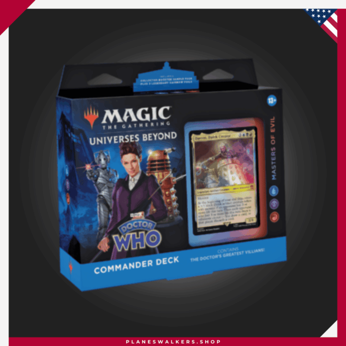 MTG Doctor Who Masters of Evil- Commander Deck – ENG