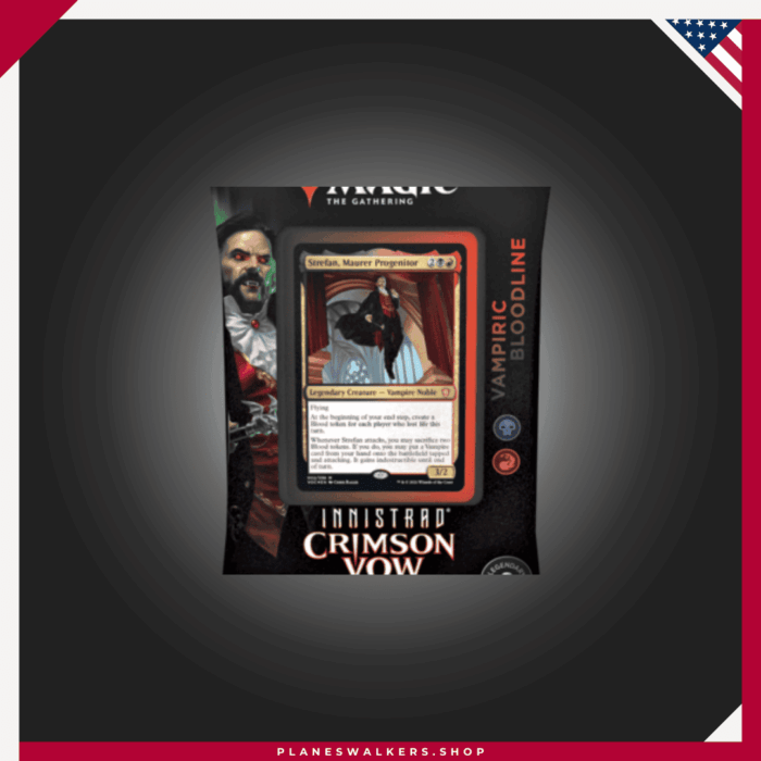 MTG Innistrad Crimson Vow Vampiric Bloodline – Commander Deck – ENG