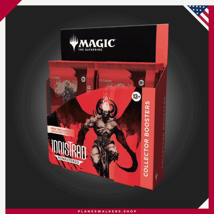 caja sobre collector innistrad remastered