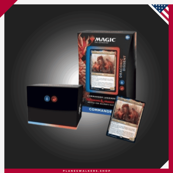 MTG Dungeons Dragons Baldurs Gate Draconic Dissent – Commander Deck – ENG2