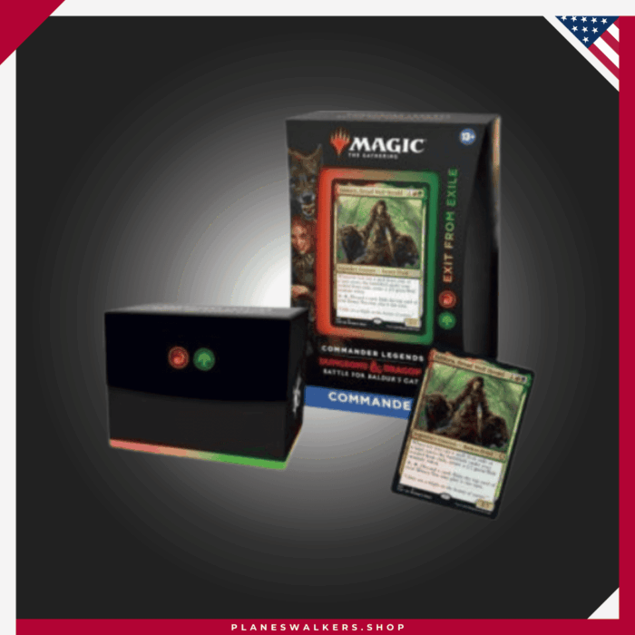 MTG Dungeons Dragons Baldurs Gate Exit From Exile – Commander Deck – ENG2