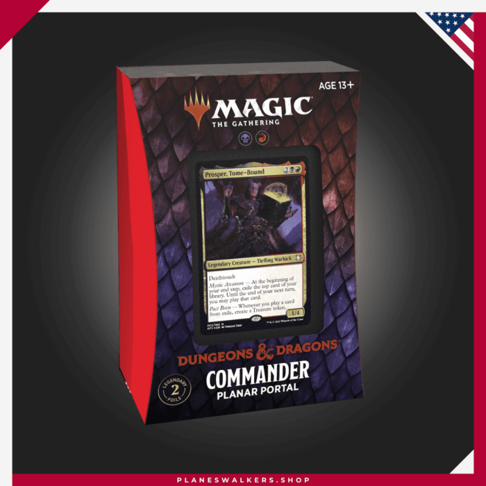 MTG Dungeons & Dragons Forgotten Realms Planar Portal – Commander Deck – ENG1