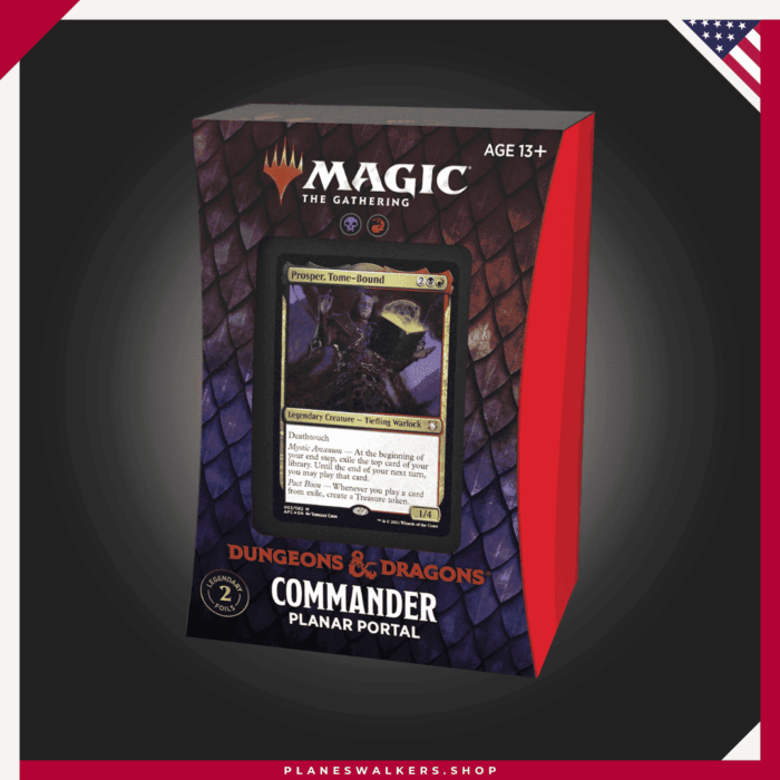 MTG Dungeons Dragons Forgotten Realms Planar Portal – Commander Deck – ENG2