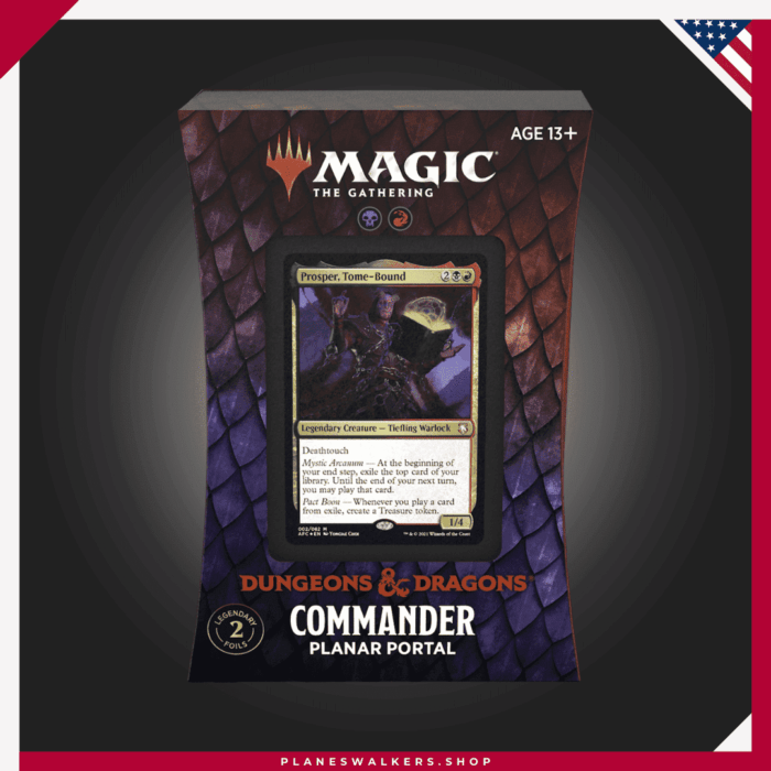 MTG Dungeons & Dragons Forgotten Realms Planar Portal – Commander Deck – ENG3