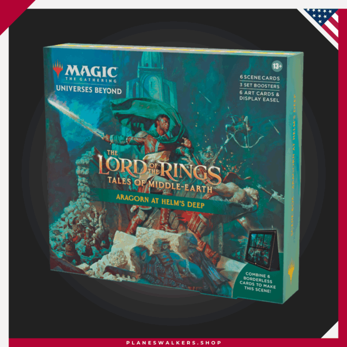 MTG TLOFTR Tales Of Middle Earth Aragorn At Helm's Deep
