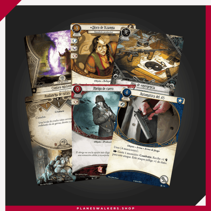 Arkham Horror el juego de cartas Ed Revisada - Back