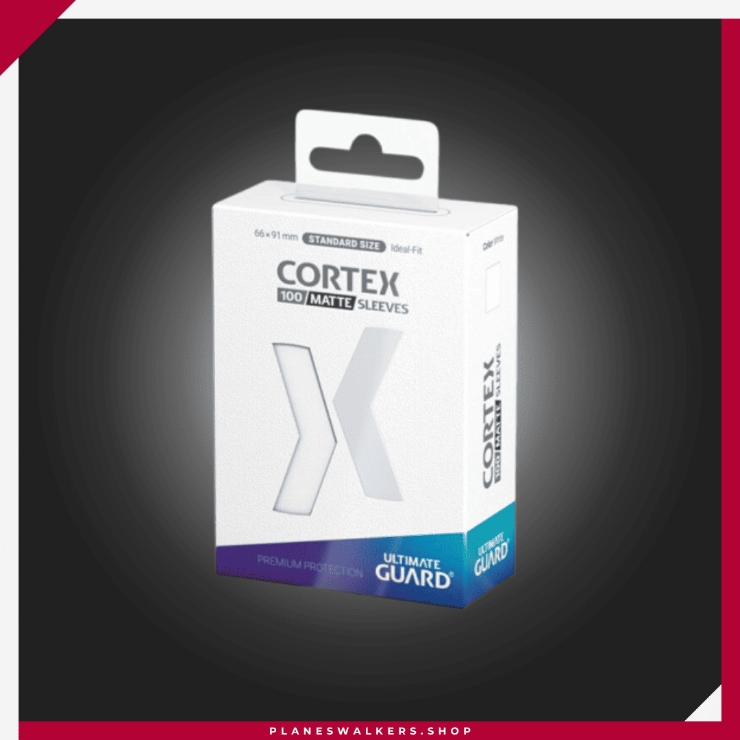 10undaCortexBlanco (2) Ultimate Guard Cortex Mate Sleeves Tamaño Estándar (100) - Imagen 1