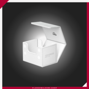El Ultimate Guard Sidewinder 100+ es un estuche premium para mazos diseñado para ofrecer protección, acceso rápido y máxima comodidad durante el juego y el transporte. Compatible con hasta 100 cartas en doble funda o 120 cartas en funda simple (utilizando fundas Ultimate Guard), incorpora cierre magnético resistente, acabado Xenoskin y un elegante interior de microfibra suave. Su diseño modular lo convierte en el complemento ideal para organizar y proteger tu colección.
