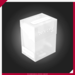 La Ultimate Guard Card Case 80+ es una caja compacta y resistente para cartas diseñada para almacenar y proteger tu colección de forma segura. Fabricada en polipropileno reforzado, ofrece capacidad para hasta 80 cartas con doble funda o más de 100 cartas con funda simple, incorpora sistema de autocierre, campo de rotulación y divisor de cartas incluido. Una solución práctica para organizar y transportar mazos de TCG como Magic: The Gathering, Pokémon y otros juegos de cartas.