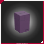 La Ultimate Guard Flip'n'Tray 100+ es una deck box premium con compartimentos independientes para cartas y accesorios, diseñada para ofrecer protección, organización y acceso rápido. Con capacidad para hasta 100 cartas con doble funda o 120 cartas con funda simple (utilizando fundas Ultimate Guard), incorpora bandeja extraíble para dados, acabado exterior Xenoskin, interior de microfibra premium y cierre magnético reforzado para mantener tu mazo siempre protegido.