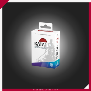 Protege tus cartas con las fundas Ultimate Guard Katana, fabricadas en Japón para jugadores de Magic: The Gathering y coleccionistas exigentes. Fundas MTG premium con frontal extra transparente, trasera opaca, gran durabilidad y un barajado fluido ideal para juego competitivo.