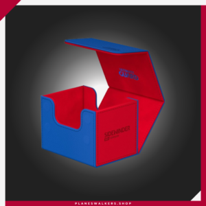 La Ultimate Guard Sidewinder 100+ SYNERGY es una deck box premium para cartas diseñada para almacenar y proteger tu mazo con estilo gracias a sus combinaciones exclusivas de color. Con capacidad para hasta 100 cartas con doble funda o 120 cartas con funda simple (utilizando fundas Ultimate Guard), incorpora apertura lateral para acceso rápido, acabado exterior Xenoskin y cierre magnético reforzado. Una opción ideal para jugadores que buscan personalidad, protección y funcionalidad.