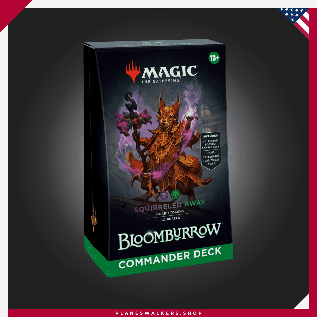 MTG Bloomburrow Squirreled Away  Commander Deck  ENG  planeswalkers.shop