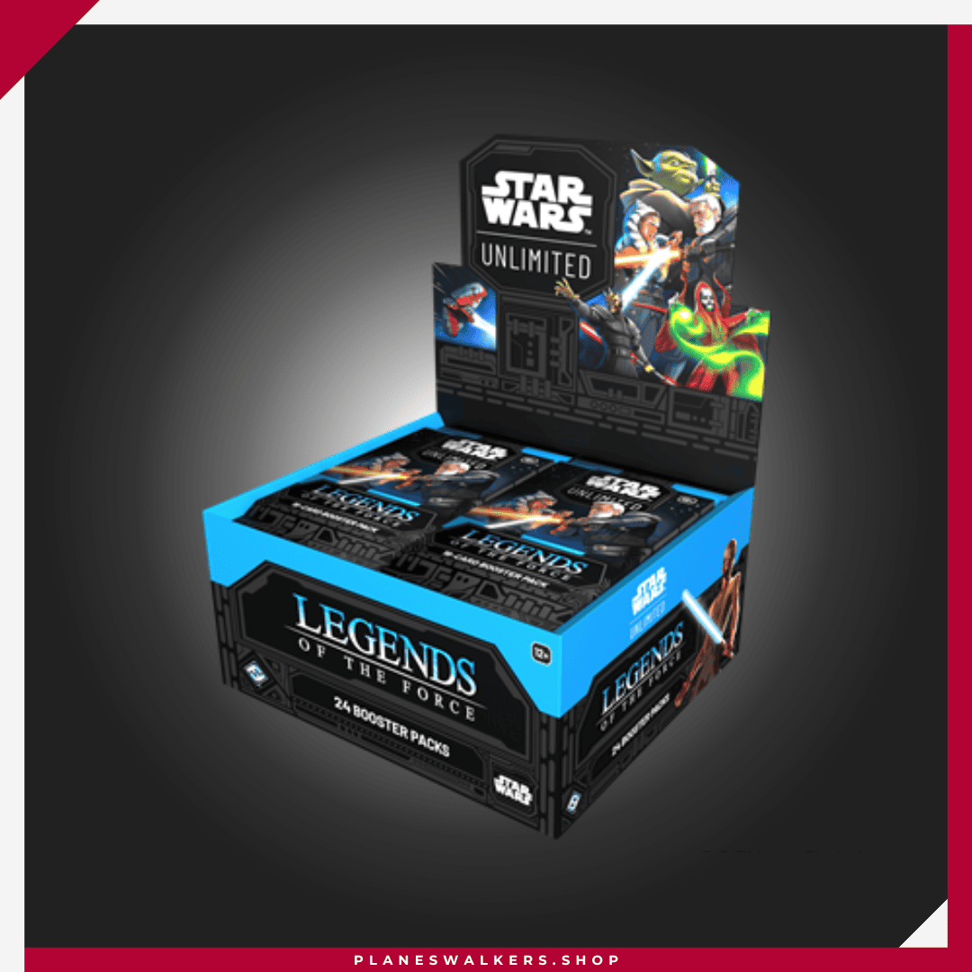 Caja de Sobres – Star Wars Unlimited Leyendas de la Fuerza Caja de Sobres – Star Wars Unlimited Leyendas de la Fuerza
