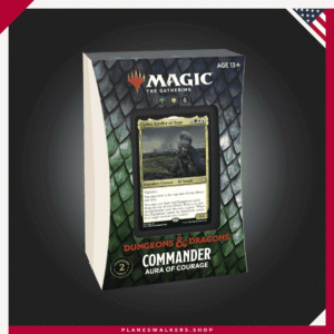 MTG Dungeons & Dragons Forgotten Realms Aura Of Courage – Commander Deck – ENG1|||||||