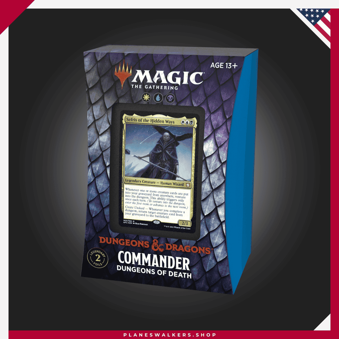 MTG Dungeons & Dragons Forgotten Realms Dungeons Of Death  Commander Deck   ENG  planeswalkers.shop