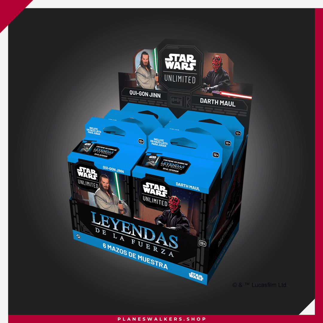 Mazos de muestra|Mazo de muestra Darth Maul|Mazo de muestra Qui-Gon Jinn maozs muestra|Mazo de muestra: Darth Maul|mazo de muestra qui gon jinn