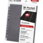 Ultimate Guard 18-Pocket Pages Side-Loading Gris (10)