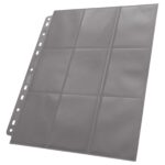 Ultimate Guard 18-Pocket Pages Side-Loading Gris