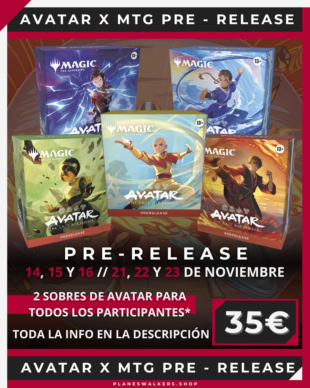 Presentación Magic The Gathering x Avatar The Last Airbender 1 11 9