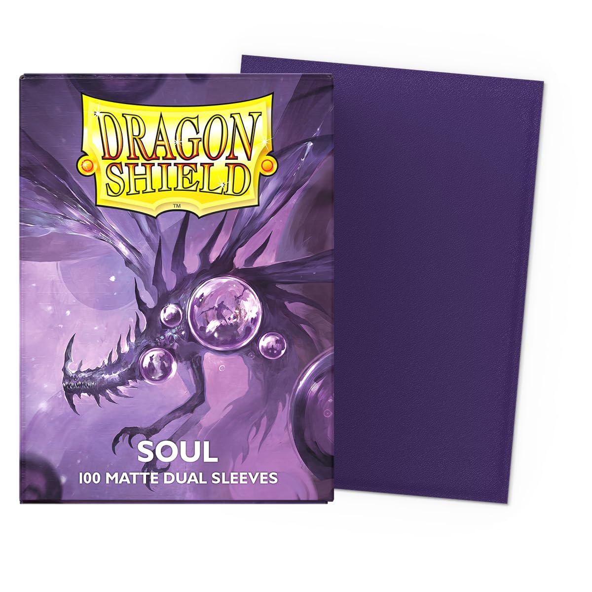 71wfaeb0AgL.jpg Fundas Standard Dual Matte Soul (100 fundas) Dragon Shield - Imagen 1
