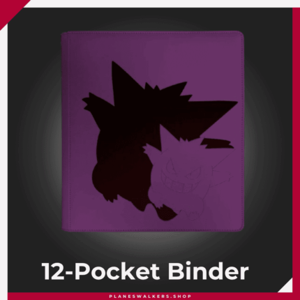 Elite Gengar 12-Pocket Zippered PRO Binder for Pokémon