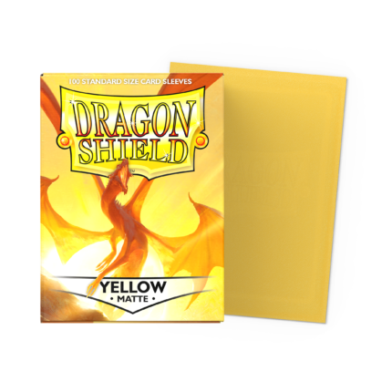 Dragon Shield - Matte Yellow (100u)