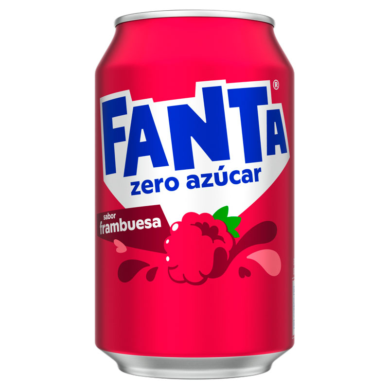 Fanta Zero Frambuesa - Imagen 1