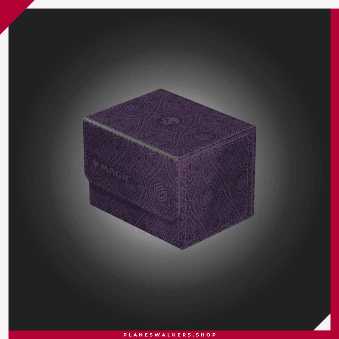 1 Ultimate Guard Sidewinder 100+ Xenoskin Magic: The Gathering | Avatar: The Last Airbender - Black Mana - Imagen 1