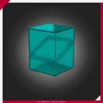 Ultimate Guard Boulder Deck Case 100+ Tamaño Estándar Malachite Clear