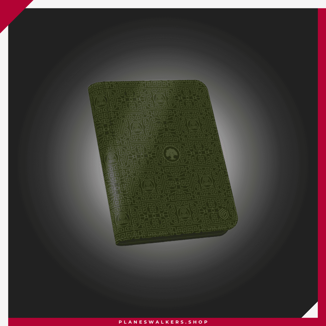 3-21 Ultimate Guard Zipfolio 160 Xenoskin Magic: The Gathering | Avatar: The Last Airbender - Green Mana - Imagen 1