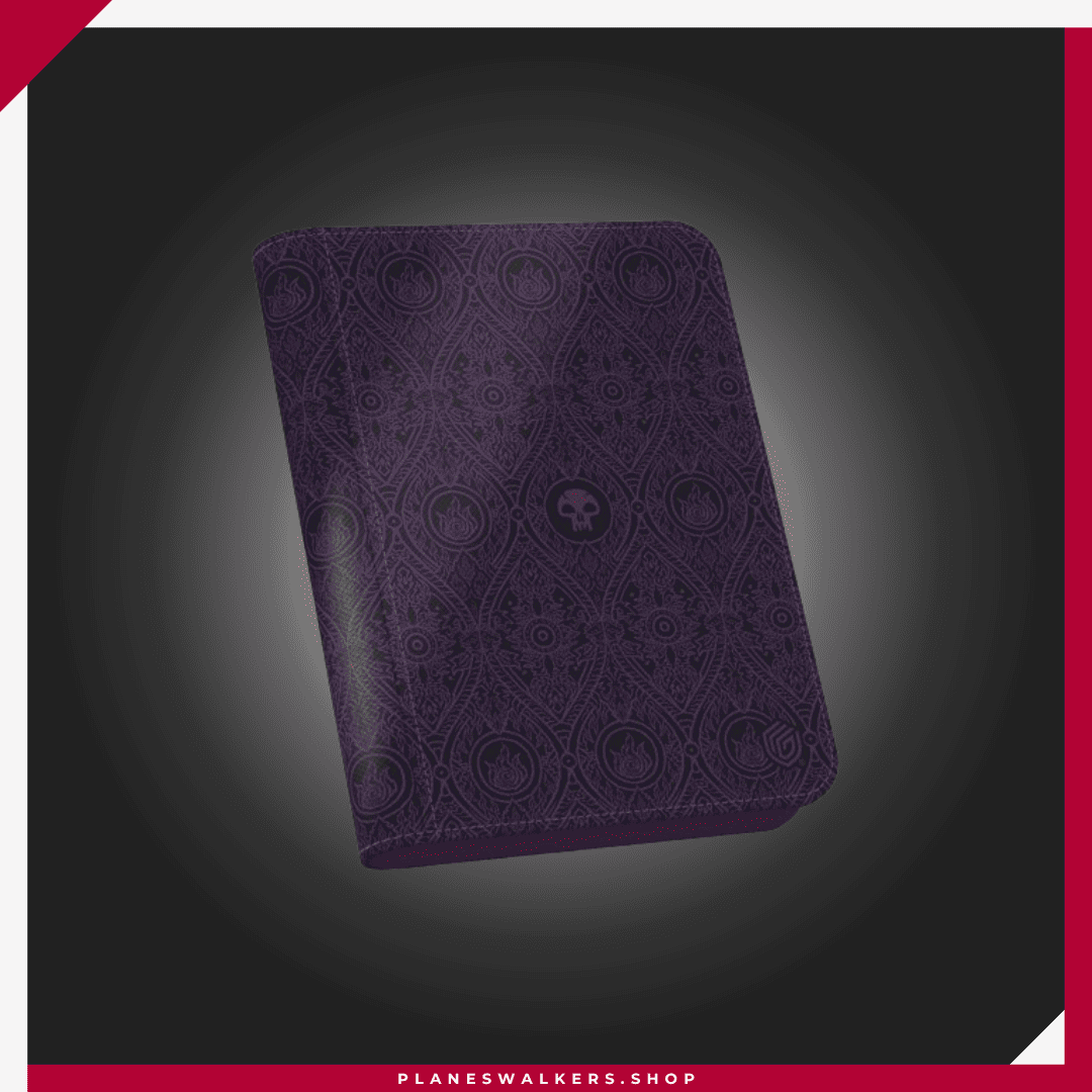 3-26 Ultimate Guard Zipfolio 160 Xenoskin Magic: The Gathering | Avatar: The Last Airbender - Black Mana - Imagen 1