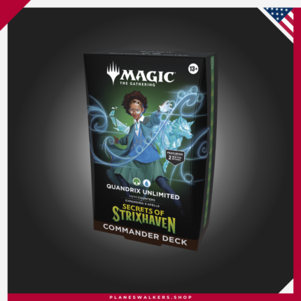 Magic the Gathering Secrets of Strixhaven Commander Deck Quandrix Unlimited