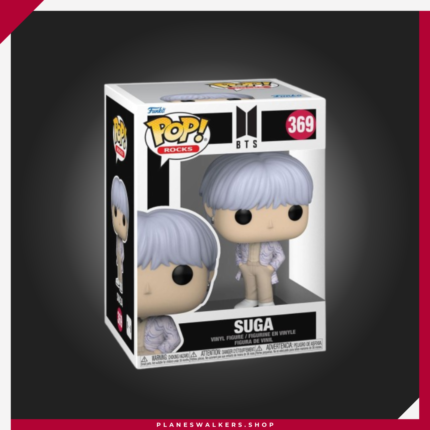 BTS POP! Rocks Vinyl Figura Suga 9 cm