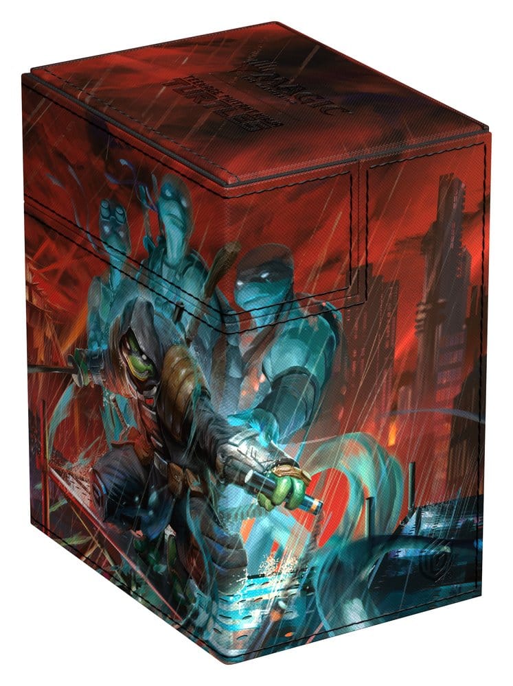 ttlrc01 Ultimate Guard Flip'n'Tray 133+ Xenoskin Magic: The Gathering | Teenage Mutant Ninja Turtles - Last Ronin - Imagen 1