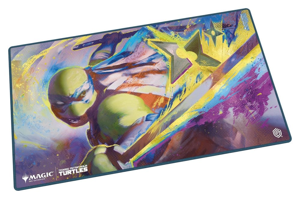 tttaplt01 Ultimate Guard Play-Mat Magic: The Gathering | Teenage Mutant Ninja Turtles - Leonardo's Technique - Imagen 1