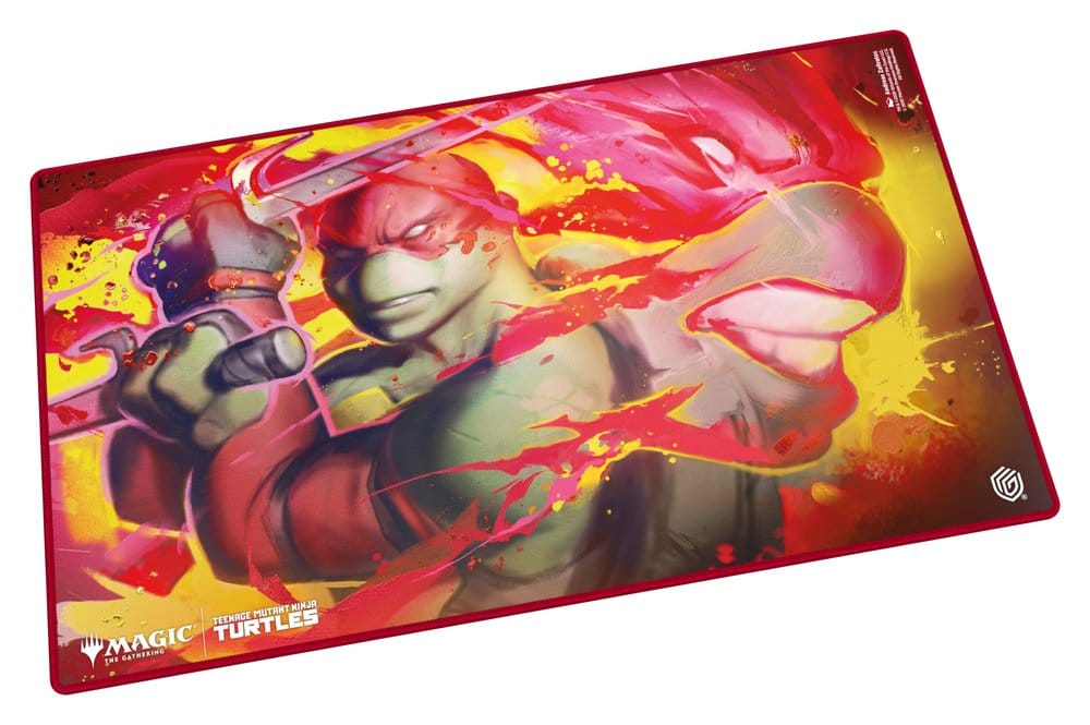tttaprt01 Ultimate Guard Play-Mat Magic: The Gathering | Teenage Mutant Ninja Turtles - Raphael's Technique - Imagen 1