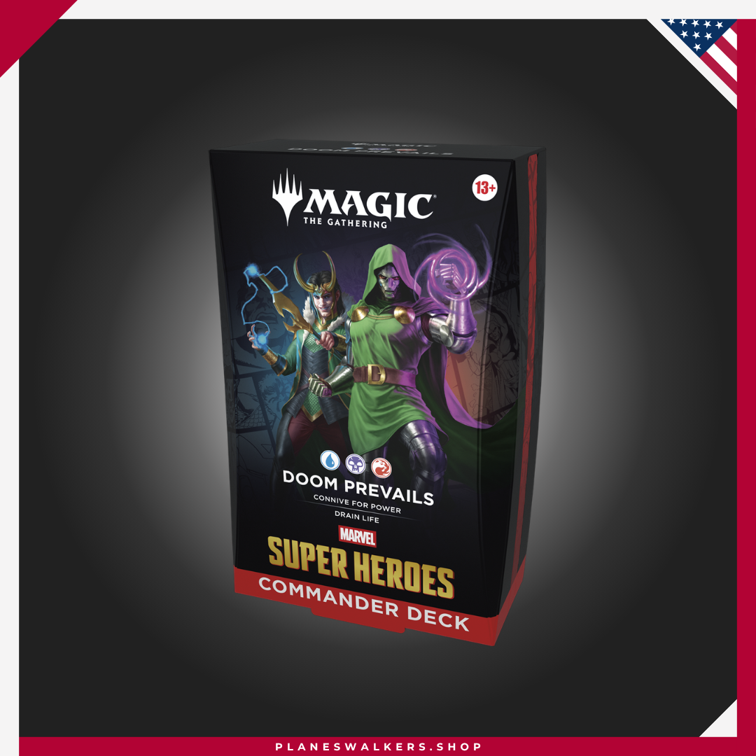 115 Commander deck - Magic: The Gathering - Marvel Super Heroes: Doom Prevails - ENG - Imagen 1