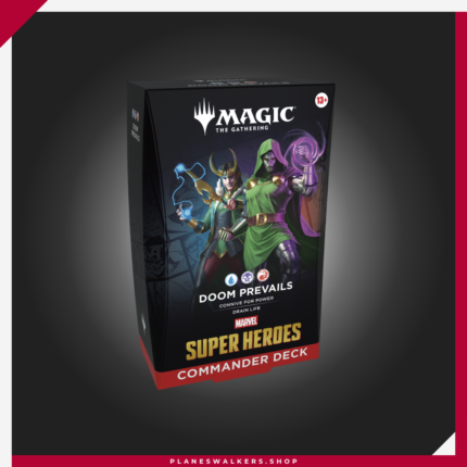 Mazos de Commander de Magic: The Gathering | Marvel Super Heroes | Doom Prevails EN
