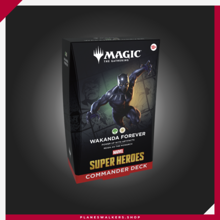 Mazos de Commander de Magic: The Gathering | Marvel Super Heroes | Wakanda Forever EN