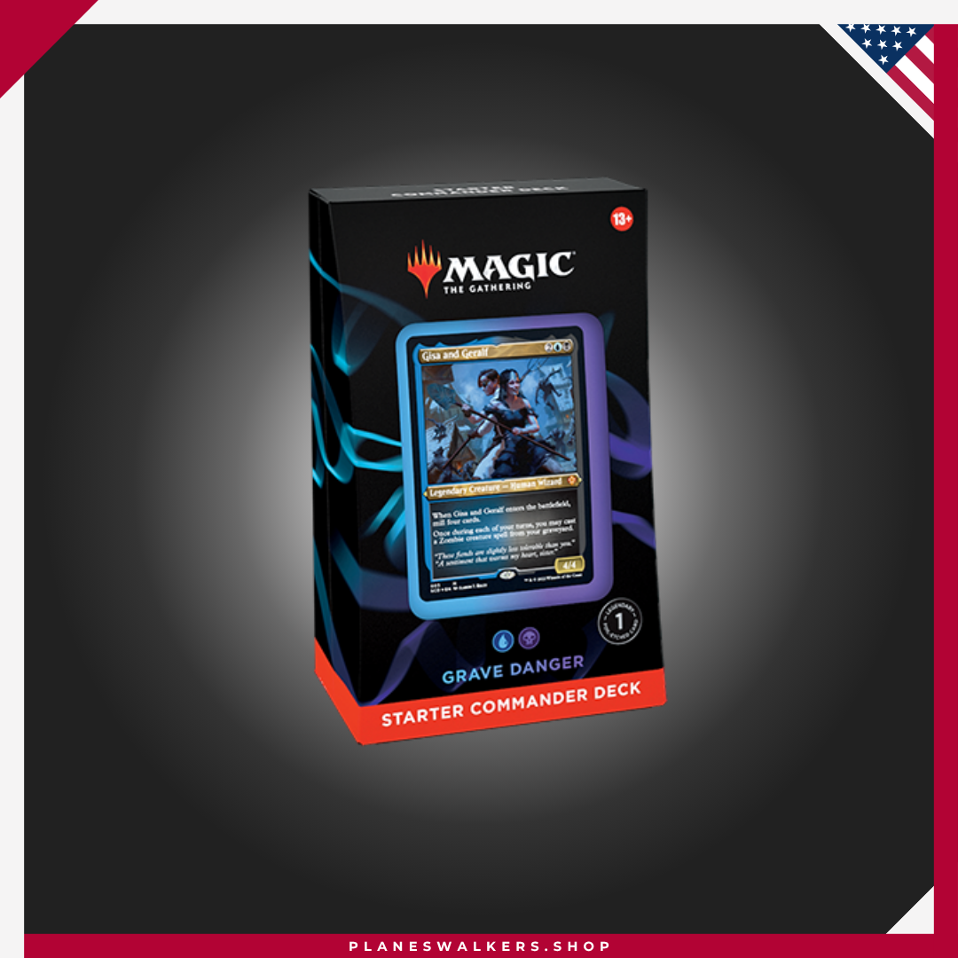 48 Starter Commander Deck - GRAVE DANGER - Imagen 1