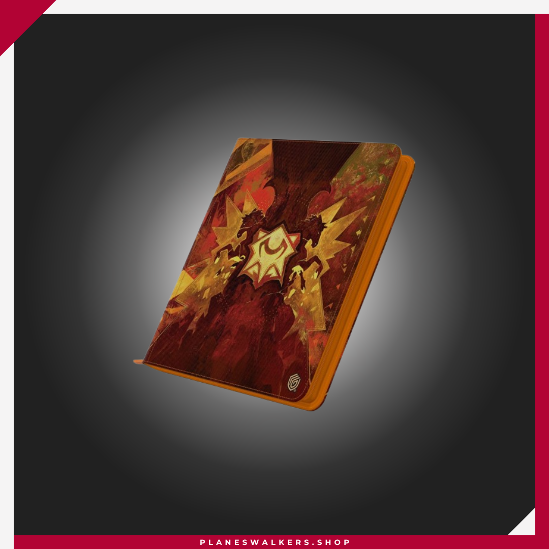 14 Ultimate Guard Zipfolio 480 Xenoskin Magic: The Gathering "Secrets of Strixhaven" - Lorehold - Imagen 1