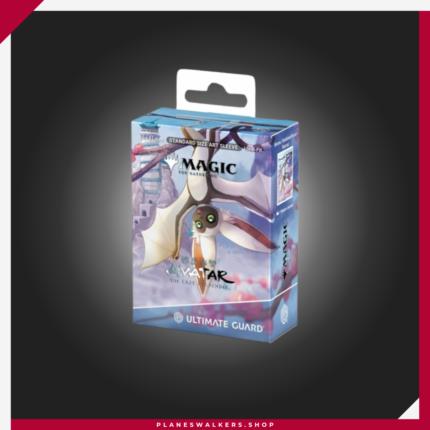 Protege tu mazo con las Ultimate Guard Art Sleeves para MTG | Avatar: The Last Airbender, fundas premium con ilustración oficial y materiales de alta calidad. Su parte trasera texturizada mejora el barajado, mientras que el frontal extra transparente ofrece una visibilidad perfecta de las cartas. Incluye 100 fundas tamaño estándar (66 × 91 mm), resistentes a arañazos, libres de ácidos y sin PVC para una protección duradera.