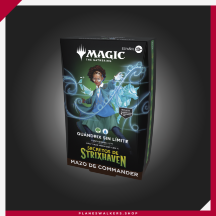 Magic the Gathering Secrets of Strixhaven Commander Deck Quandrix Unlimited ES