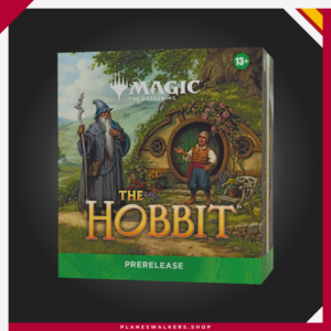 Descubre la nueva colección con el Kit de Presentación MTG – El Hobbit™, la forma ideal de comenzar a jugar y explorar la Tierra Media. Incluye 6 Sobres de Juego, 1 carta rara o rara mítica foil tradicional y 1 contador de vidas Spindown, perfecto para construir mazos y vivir partidas épicas desde el primer momento.