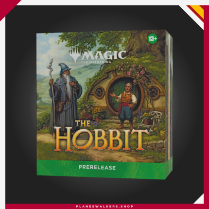 Descubre la nueva colección con el Kit de Presentación MTG – El Hobbit™, la forma ideal de comenzar a jugar y explorar la Tierra Media. Incluye 6 Sobres de Juego, 1 carta rara o rara mítica foil tradicional y 1 contador de vidas Spindown, perfecto para construir mazos y vivir partidas épicas desde el primer momento.
