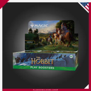 Descubre toda la aventura de la Tierra Media con la Play Booster Box MTG – El Hobbit™. Incluye 30 Play Boosters y 1 carta especial de la Tierra Media, perfecta para disfrutar de Draft, formatos Limitado y coleccionismo mientras amplías tu colección de Magic: The Gathering.