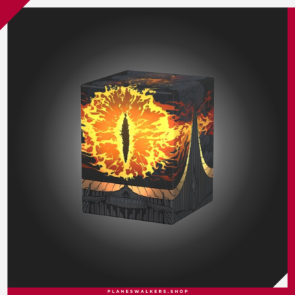 Protege y organiza tu colección con los Squaroes Ultimate Guard El Hobbit, las innovadoras deck boxes coleccionables con diseños exclusivos inspirados en la Tierra Media. Fabricadas con un 78 % de materiales renovables, ofrecen espacio para hasta 100 cartas con doble funda y una protección excepcional para tus juegos de cartas favoritos.