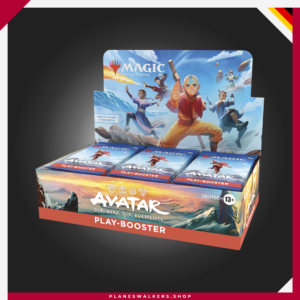 El Display de Sobres de Juego de Magic: The Gathering | Avatar: La Leyenda de Aang contiene 30 Play Boosters llenos de cartas inspiradas en el universo de Avatar. Ideal para Draft, Sellado y ampliar tu colección con cartas foil, raras y tratamientos especiales.