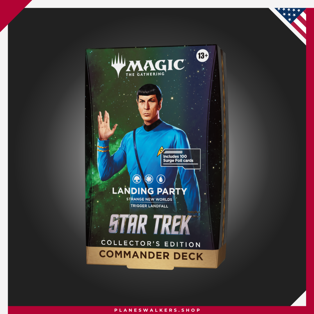 104 Mazo de Commander de edición de coleccionista de Magic: The Gathering X Star Trek - Landing Party - ENG - Imagen 1